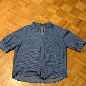 Soyaconcept Blue Striped Shirt